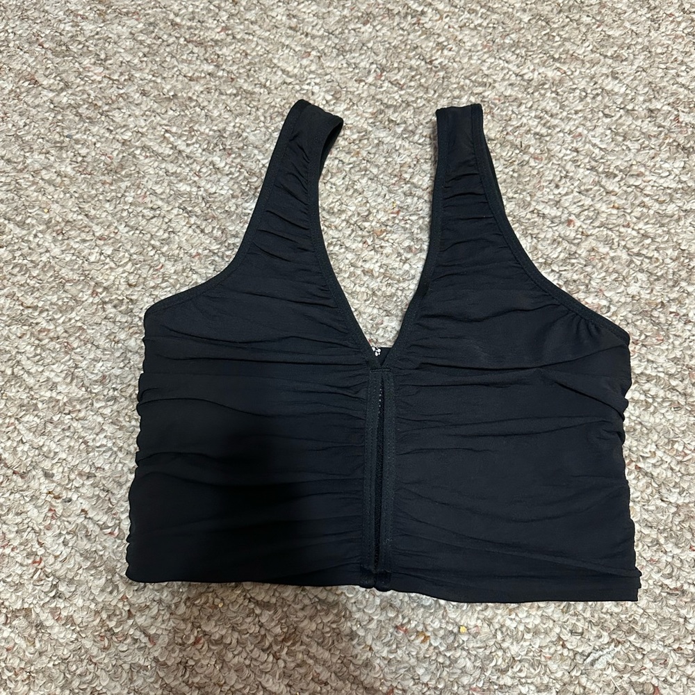 Free people black sports bra